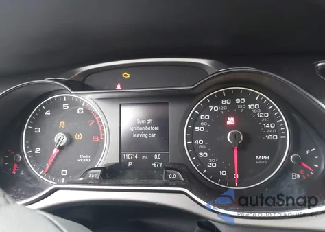 2014 Audi A4 2.0T Premium из США, поврежденный, VIN WAUBFAFL8EN007557